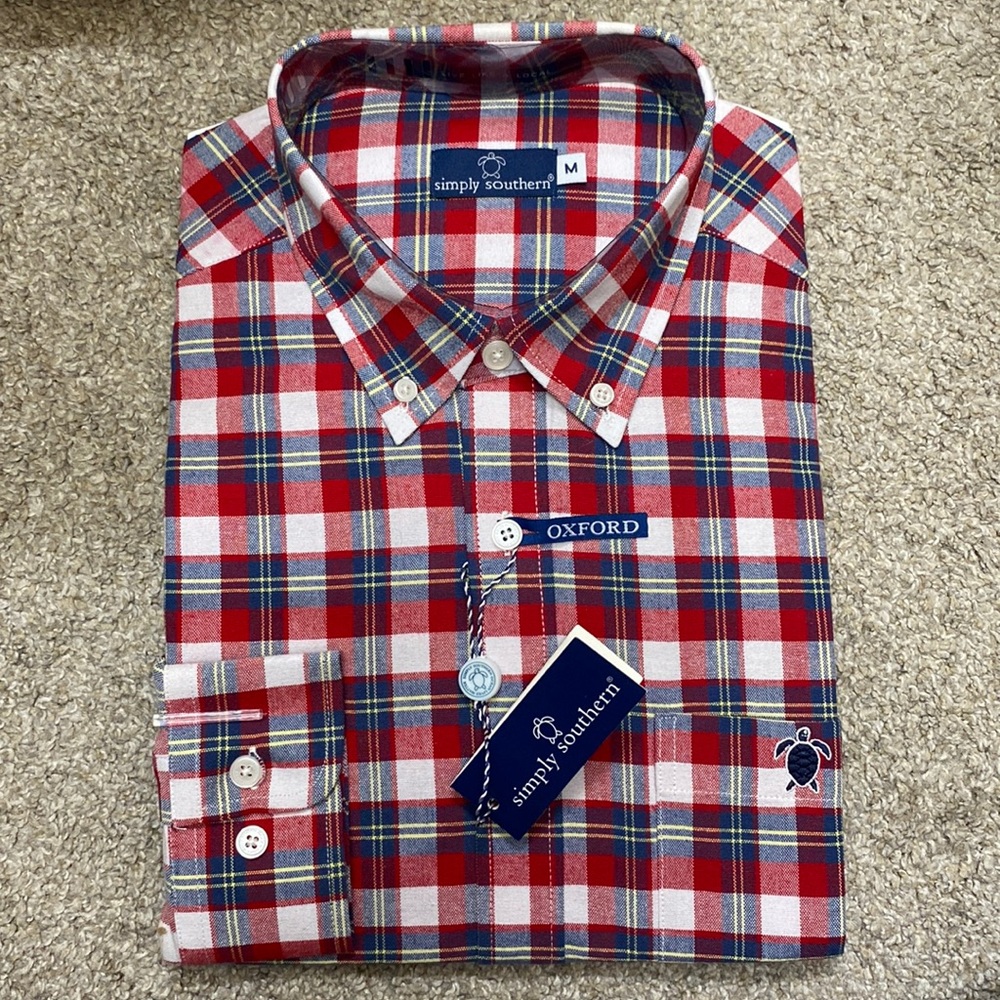 Simply Southern Men’s Button-down Shirt